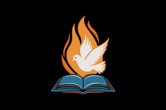Christian Faith Embroidery Design