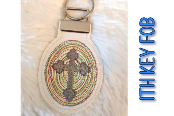 ITH Key Fob with Cross – Christian Symbo