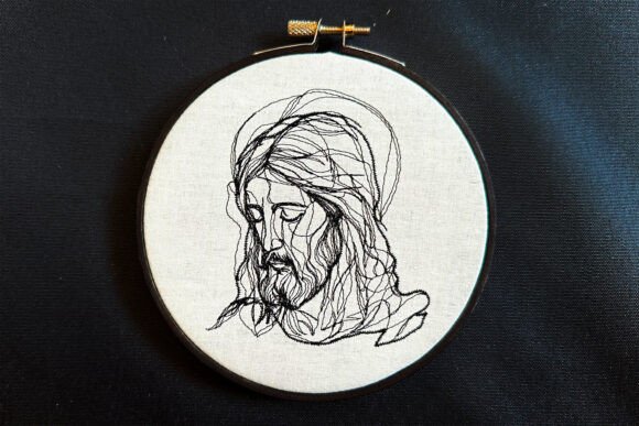 Jesus Face Machine Embroidery Review